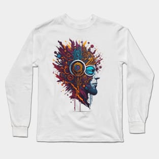 Fusion of man and machine Long Sleeve T-Shirt